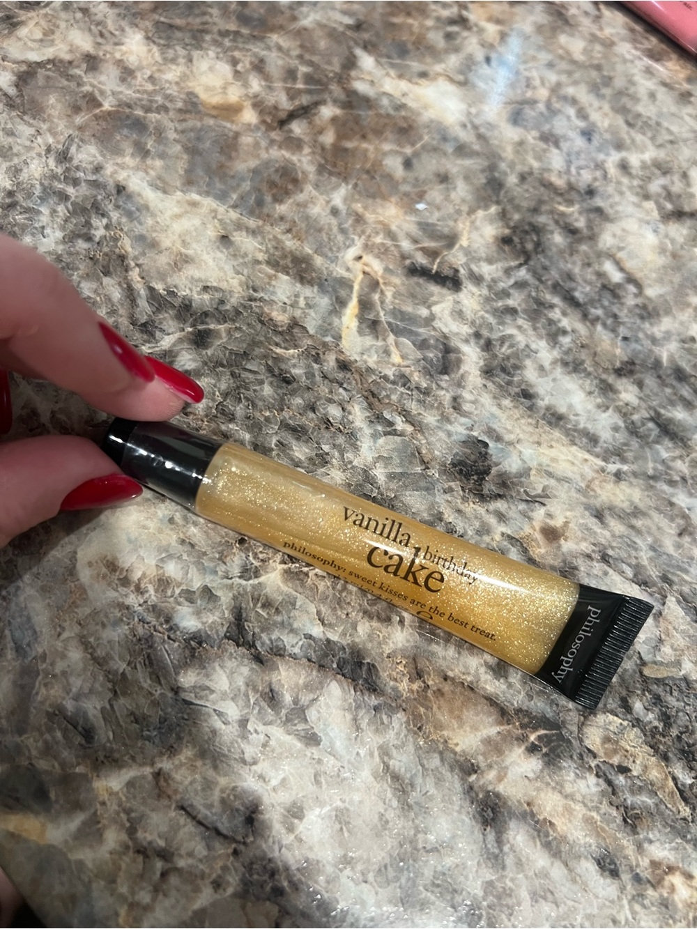 Philosophy Vanilla Birthday Cake Lip Gloss - Shimmery Gold
